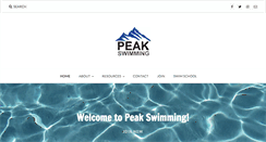 Desktop Screenshot of peakswim.com