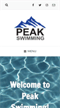 Mobile Screenshot of peakswim.com